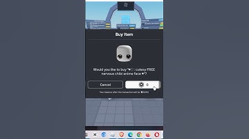 SNIPED #110/350 cutesy FREE nervous chibi anime face #codes #roblox #freeugc #freeugclimiteds