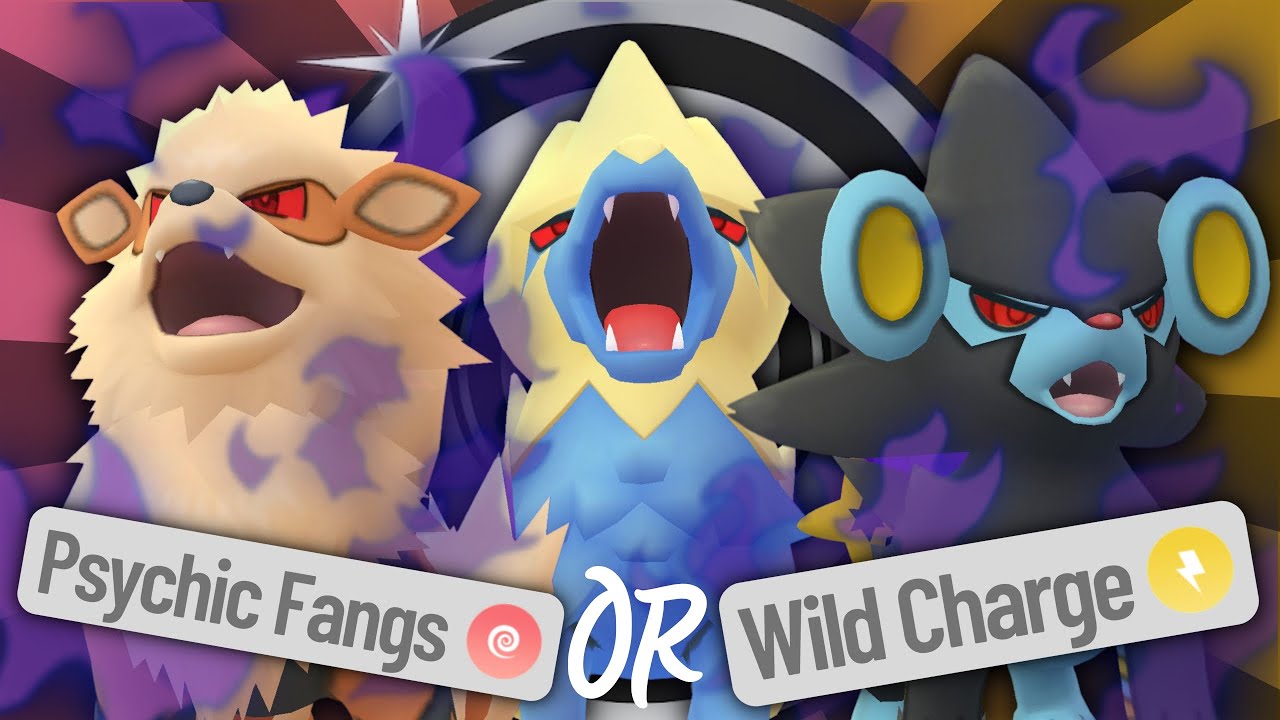 THIS SHADOW PSYCHIC FANGS & WILD CHARGE TRIO CAUSES MAYHEM IN THE SINGLE-TYPE CUP!