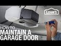 How To Maintain a Garage Door