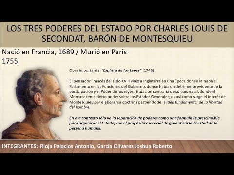 Video: Mida parun de Montesquieu saavutas?