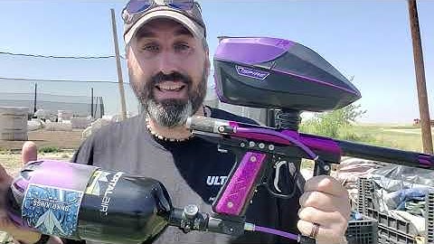 AGD Automag "Beast" Shooting Video - Popular Unknown Paintball Podcast.