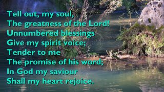 Video thumbnail of "Tell Out My Soul (Tune: Woodlands - 4vv) [with lyrics for congregations]"