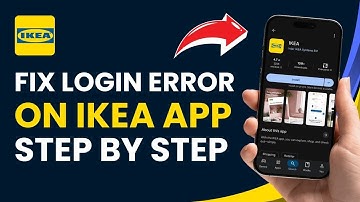 How to Fix Login Error on IKEA App !