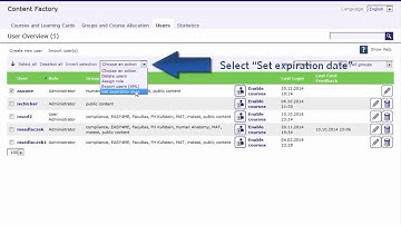 How to Set Expiration Dates for Users
