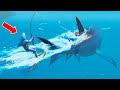 I pretended to be a SHARK in Fortnite for 24 HOURS...