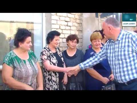შეხვედრა შაუმიანის ადმინისტრაციული ერთეულის მოსახლეობასთან