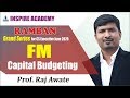 FM revision I Capital budgeting I by Raj Awate