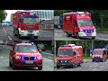 [EXPLOSION im CHEMPARK LEVERKUSEN] - Einsatzfahrten von FEUERWEHR, POLIZEI und RETTUNGSDIENST