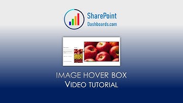 Image Hover Box in SharePoint Online Microsoft Lists Modern List View