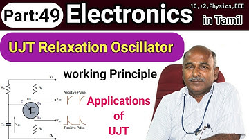 UJT Relaxation Oscillator in tamil