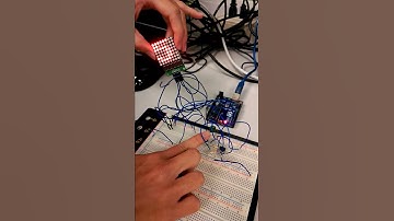 Arduino - 聲音控制矩陣型LED (MIC + Counter + Matrix LED)