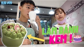 VlogĐàiLoan #29 || Thử đi làm bánh kem cùng Mei Huang ở đài loan và cái kết ! screenshot 3