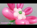 БОЛЬШОЙ ЦВЕТОК ИЗ ШАРИКОВ Balloon Flower TUTORIAL flores con globos