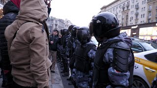 ⚡️ Крупнейший митинг в Москве 21 апреля / Protests of supporters of Navalny against Putin in Moscow