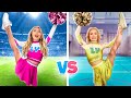 Rich Popular vs Unpopular Cheerleader | I Got on the Popular Girls Team