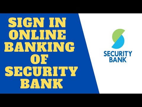 Security Bank: Login Online Banking | How to Sign In Online Banking | securitybank.com login