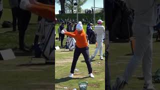 Matt Wallace. A great blend of shifting, turning and extending though the ball. #golf #golfswing