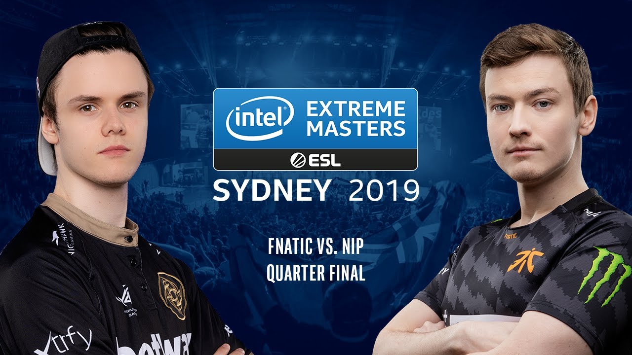 CS:GO - Fnatic vs. NiP [Overpass] Map 2 - Quarter Final #2 - IEM Sydney 2019