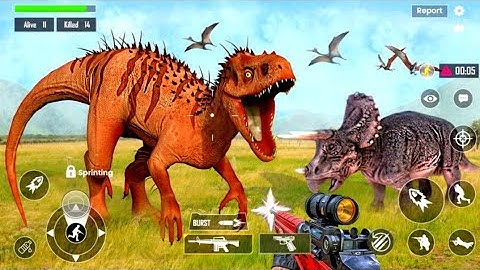 Wild Dino Hunter 3D Game – Android Gameplay
