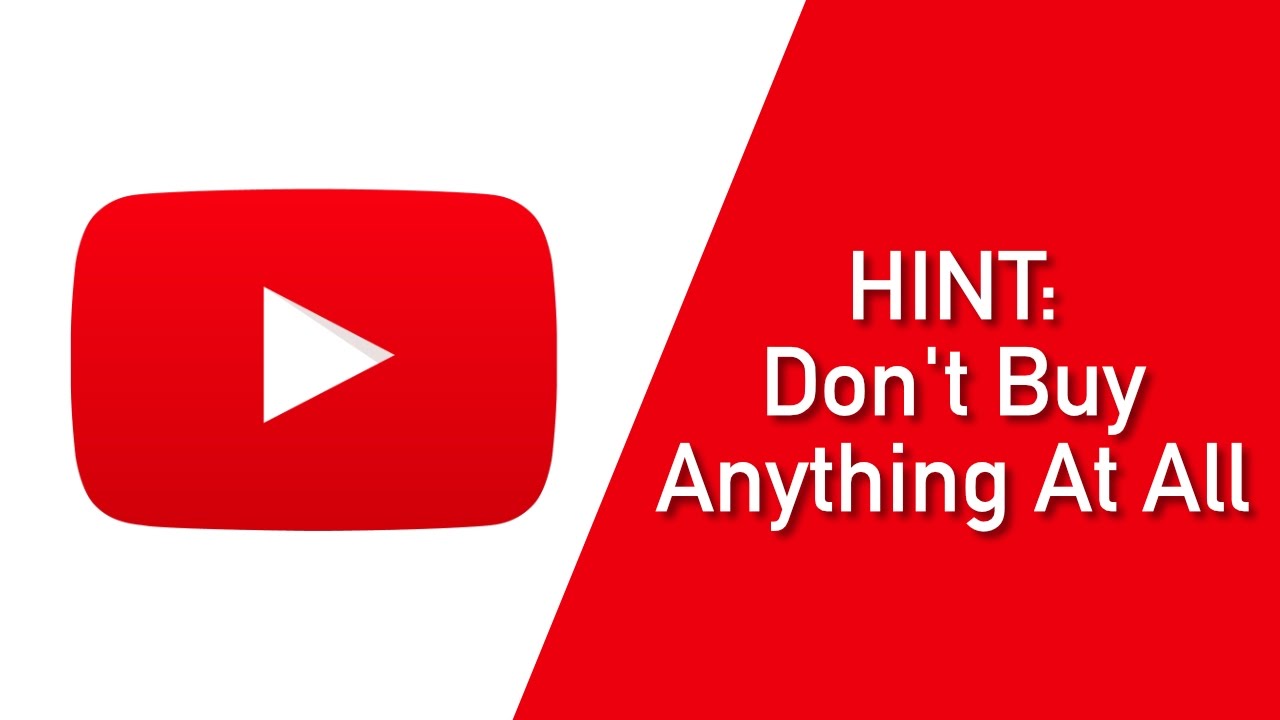 Making YouTube Videos With ZERO Dollars