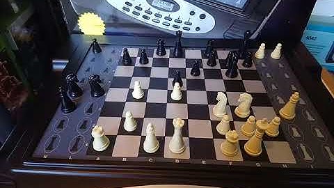 Arena FIDE Master VS Excalibur Phantom Force Chess Computer Level BE001 24.07.18