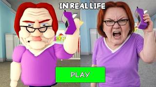 Escape BETTY'S NURSERY IN REAL LIFE OBBY - Roblox Update All Bosses Full Gameplay