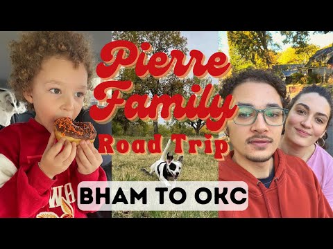 Pierre Family Road Trip Exploring America - Alabama to Oklahoma Travel Vlog
