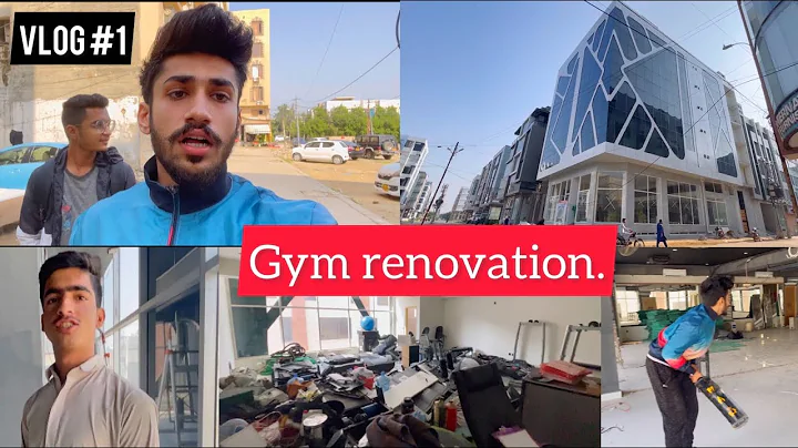 Shreds Gym Construction | Gym Renovation #vlog 1