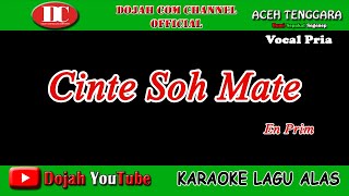 CINTE SOH MATE - EN PRIM - KARAOKE VERSION ( Vocal Pria )