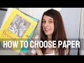 WHAT IS THE BEST DRAWING PAPER? | Comparing Popular Drawing Paper