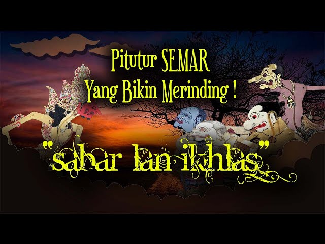 FULL DAHSYAT‼️ Semar: Sing Sabar lan Ikhlas! Pitutur Jawa Bijak Wayang Kulit~Ki Seno Nugroho class=