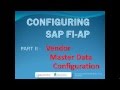 Sap fico config fi ap part ii  vendors master data