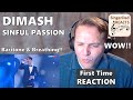 Classical Singer Reaction - Dimash | Sinful Passion. One of my Favorites! 24 Second Run!!!