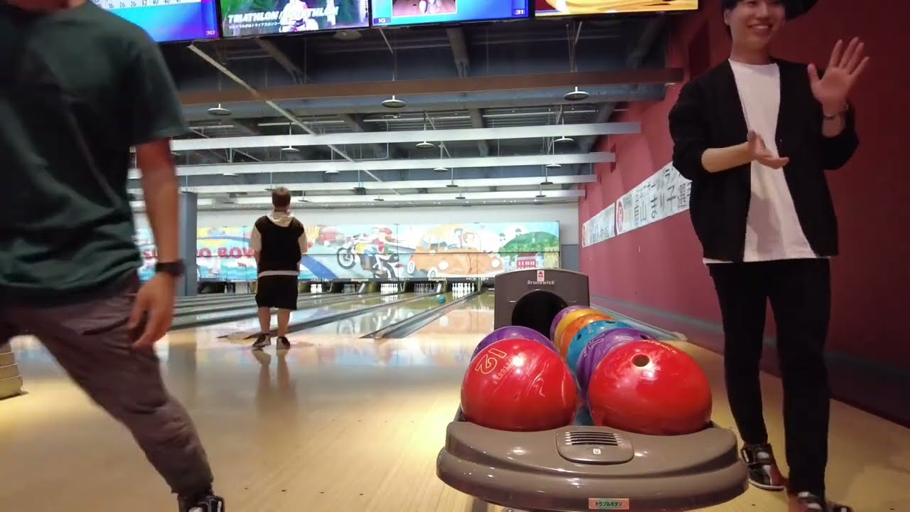 02-06-2024 Bowling in Aeon Mall tokushima japan with jiho from Philippine