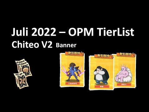 OPM Tierlist Juli | Chiteo (Subterranean King) V2 banner