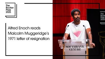 Alfred Enoch reads Malcolm Muggeridge