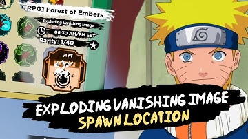 EXPLODING VANISHING IMAGE SPAWN LOCATION! | Shindo Life (Shinobi Life 2)