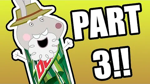 Grampy Rabbit LOVES Mountain Dew!! (Part 3!!)