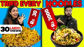 🍜 We Tried Every NOODLES 🍜