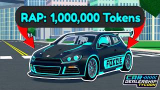 😱 The Most *RAREST* Cars In Car dealership tycoon.. | Mird CDT