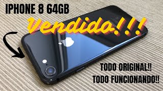 iPhone 8 64GB Cinza Espacial TODO OK!!