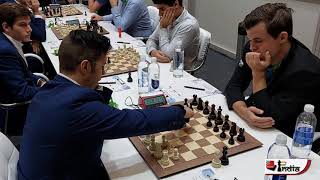 Italy no.1 Daniele Vocaturo vs World no.1 Magnus Carlsen | 44th Chess Olympiad Round 3