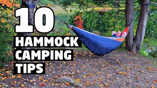 TEN Hammock Camping Tips