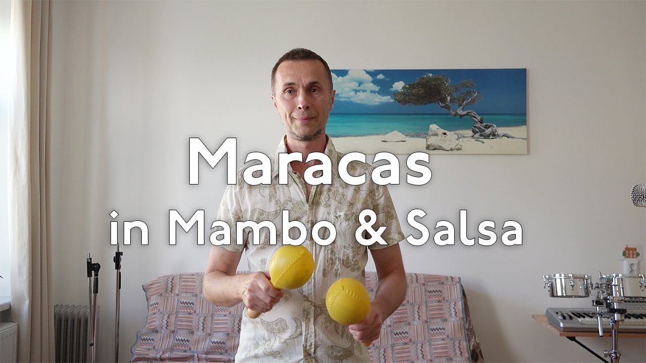 Club Salsa Maracas HandbemaltNeu 