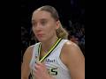 Paige Bueckers postgame sideline interview (part 2)
