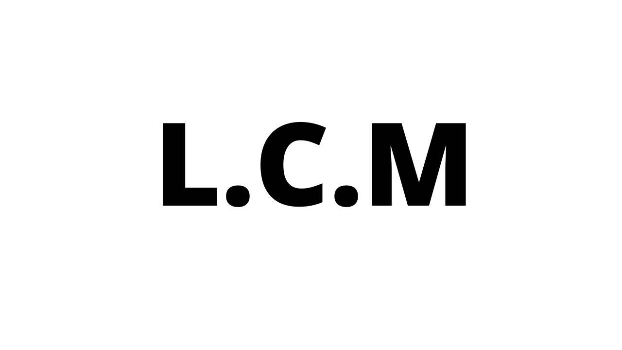 Least Common Multiple YouTube Least Common Multiple YouTube