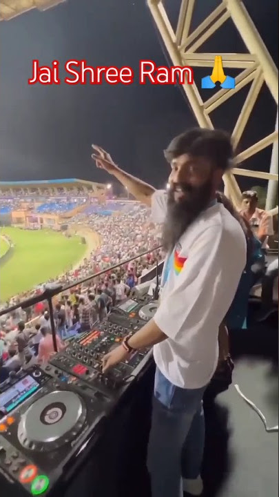 Subscribe Jai Shree Ram 🙏 In Cricket Stadium 🏟️#youtubeshorts #worldcup #worldcup2023 #jaishreeram
