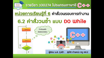 คำสั่งวนซ้ำแบบ Do while