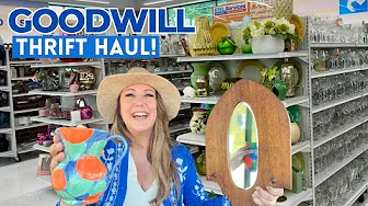 GOODWILL THRIFT HAUL 😍✨ + SURPRISE Facebook Marketplace SCORE 🎉 | Thrift With Me!