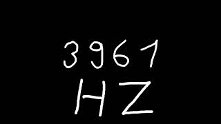 3961 hz